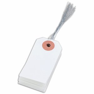 ハピラ HN6-100 ダイトス 針金荷札 6号 30×60mm (119-2704) 1パック=100枚