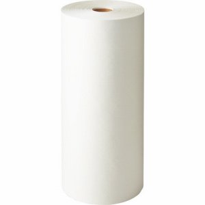 TBP538X350 ボーガスペーパー 538mm×350M 白 3巻セット 汎用品 (768-1707) 1セット=3巻