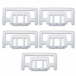 カ-ドサシ5 オリコン用カード差し 1袋(5枚) 汎用品 (167-3824) 1袋=5枚