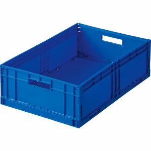 岐阜プラスチック工業 F-BOX122G1 折りたたみコンテナ F-BOX 26L (269-1221)