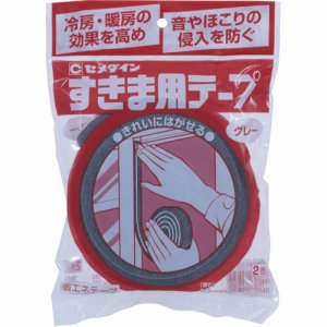 セメダイン TP-161 すきま用テープ 10mm×15mm×2M グレー (364-4737) 1パック=2巻