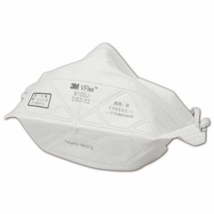 3M 9105J-DS2 VFLEX 使い捨て式防じんマスク (265-9331) 1箱=20枚