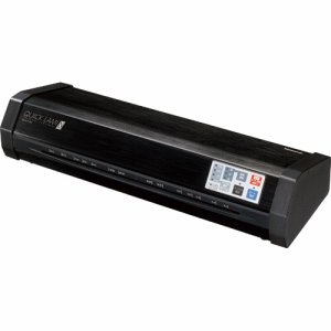 ナカバヤシ QLN-01A3BK パーソナルラミネーター クイックラミNEXT A3サイズ 4本ローラー (311-8278)