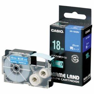 CASIO XR-18AGN NAME LAND スタンダードテープ 18mm×8M 緑 /白 CASIO XR-18AGN NAME LAND スタンダードテープ 18mm×8M 緑 /白