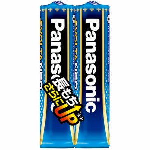 PANASONIC LR03NJ/2S アルカリ乾電池 EVOLTAネオ (460-8763) 1パック=2本