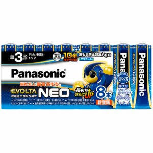 PANASONIC LR6NJ/8SW アルカリ乾電池 EVOLTAネオ 単3形 LR6NJ /8SW (460-8732) 1