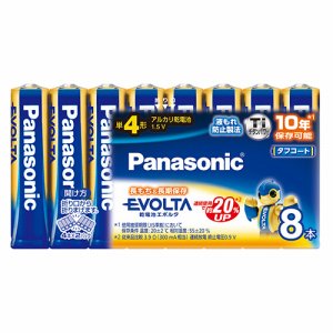 PANASONIC LR03EJ/8SW アルカリ乾電池 EVOLTA 単4形 LR03EJ /8SW (266-6112) 1