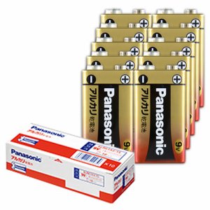 PANASONIC 6LR61XJ/1S アルカリ乾電池 9V形 6LR61XJ /1S (961-2723) 1セット=10本
