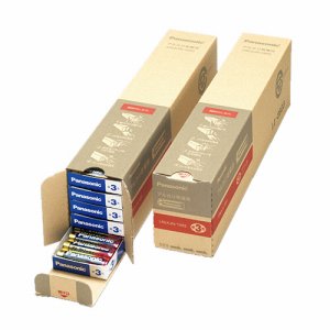 PANASONIC LR6XJN/100S アルカリ乾電池 単3形 業務用パック 2箱セット
