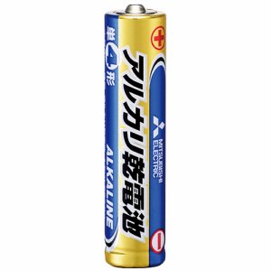 三菱電機 LR03N/4S アルカリ乾電池 単4形 LR03N /4S (767-0473) 1セット=40本(4本×10パック
