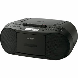 SONY CFD-S70/B CDラジオカセットレコーダー ブラック CFD-S70 (169-1348)
