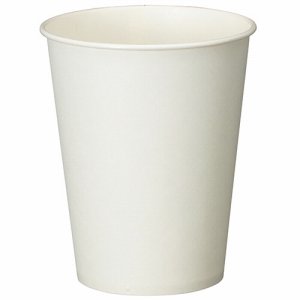 TM-117 紙コップ ホワイト 275ML(9オンス) 汎用品 (561-6963) 1パック=100個