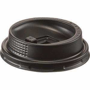 スマイル 411479 モデレカップ 260ML(9オンス)専用リッド 黒 (363-4987) 1パック=50個