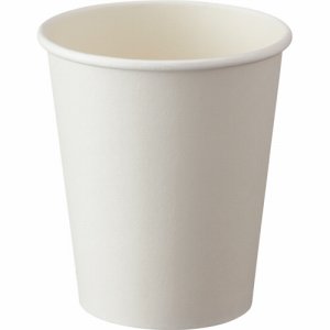 アートナップ 73090102 厚紙ホワイトカップ 280ML(9オンス) (068-9115) 1パック=50個