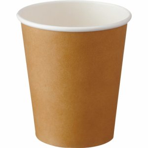 アートナップ 73090106 厚紙印刷クラフトカップ 280ML(9オンス) (068-9122) 1パック=50個
