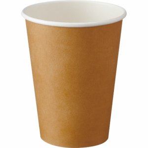 アートナップ TS-76 厚紙印刷クラフトカップ 410ML(13.5オンス) (068-9146) 1パック=50個