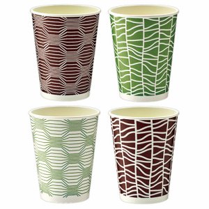 GDPR09TW 断熱レリーフカップ 和-TASTE 273ML(9オンス) 1000個セット 汎用品 (762-8030) 1