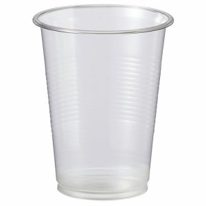 TM-125 リサイクルPETカップ 220ML(7オンス) 汎用品 (261-9099) 1パック=100個