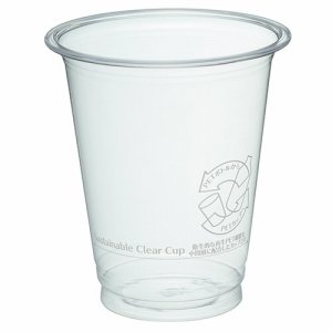 サンナップ C92-370SCC サスティナブルクリアーカップ 370ML(12オンス) (563-3122) 1パック=40個