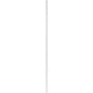 キンダイ GS-68 ペーパーストロー 紙包装 ホワイト (069-2553) 1パック＝150本