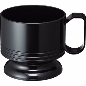 KOT005TN インサートカップホルダー 黒 汎用品 (266-4637) 1パック=5個