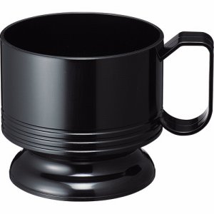 KOT005TN インサートカップホルダー 黒 25個セット 汎用品 (765-4107) 1セット＝25(5個×5パック)