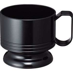 KOT005TN インサートカップホルダー 黒 25個セット 汎用品 (765-4107) 1セット=25(5個×5パック)
