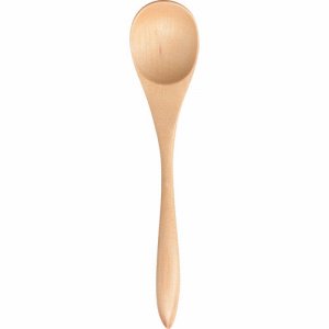イシダ 53152 木製コーヒースプーン 白木 (769-6879) 1セット=20本