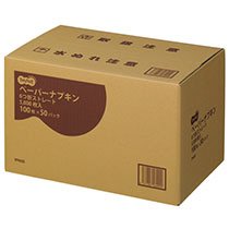TPN50S ペーパーナプキン 6つ折ストレート 汎用品 (368-7682) 1ケース=5000枚