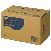 TPN50W ペーパーナプキン 6つ折ウェーブ 汎用品 (368-7705) 1ケース=5000枚