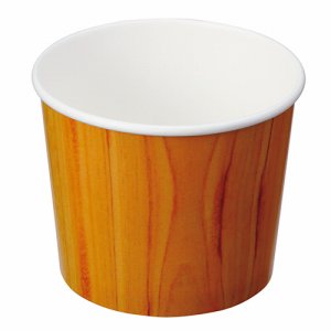 サンナップ SC3940KN 木柄スープカップ 395ml (462-3964) 1パック=40個