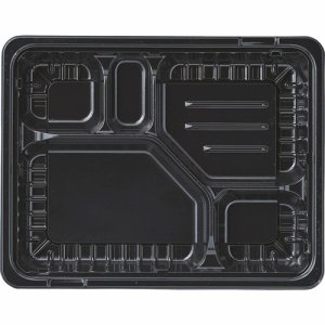 エフピコ 7E162602 MSD箱弁 26-20-2 本体 黒 (069-5332) 1パック=50個