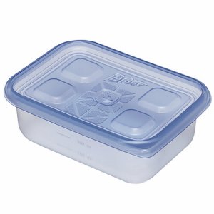 旭化成ホームプロダクツ 113730 業務用ジップロック コンテナー 長方形 480ml (068-9474) 1パック=10個