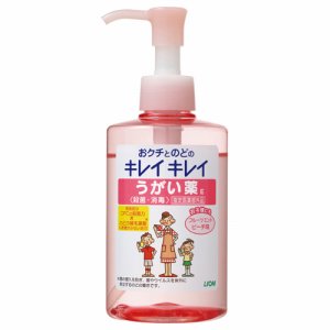ライオン GUKFP*K キレイキレイ うがい薬 フルーツミントピーチ味 (060-1483)
