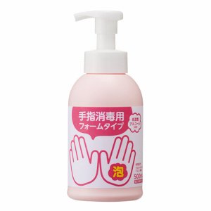 TS49868 手指消毒用 フォームタイプ 本体 500ML 18本セット 汎用品 (764-7109) 1セット＝18本