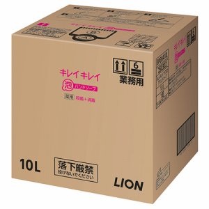ライオン BPGHA10L キレイキレイ 薬用泡ハンドソープ シトラスフルーティの香り 業務用 (165-3995)