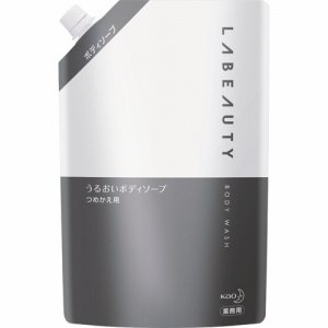 花王 368263 LABEAUTY うるおいボディソープ つめかえ用 1350ml (769-7067) 1セット=6個