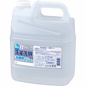 熊野油脂 5290 液体洗剤 抗菌剤4L /本 (767-6734) 1セット＝4本