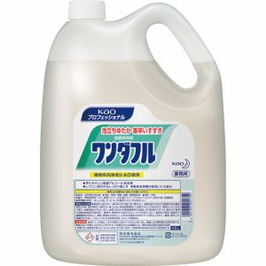 花王 051752 ワンダフル 業務用 4.5L /本 (968-6014) 1セット＝4本