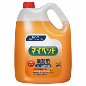 花王 505613 マイペット 業務用 4.5L (768-2759) 1セット=4本