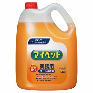 花王 505613 マイペット 業務用 4.5L (768-2759) 1セット＝4本