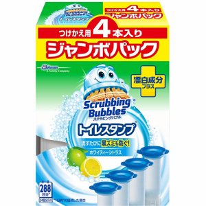 ジョンソン JS8571 スクラビングバブル トイレスタンプクリーナー ホワイティーシトラス 詰替用 大パック (462-561