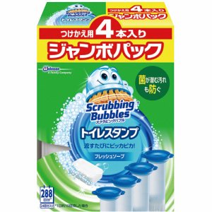 ジョンソン JS8557 スクラビングバブル トイレスタンプクリーナー フレッシュソープ 詰替用 大パック (564-3336)