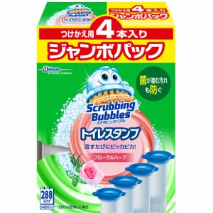 ジョンソン JO8564 スクラビングバブル トイレスタンプクリーナー フローラルハーブ 詰替用 大パック (069-4304)