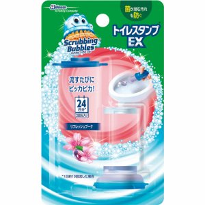 ジョンソン JO9202 スクラビングバブル トイレスタンプクリーナーEX リフレッシュブーケ (069-4311)