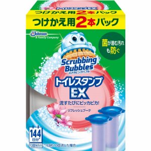 ジョンソン JO8915 スクラビングバブル トイレスタンプクリーナーEX リフレッシュブーケ (069-4328) 1パック=