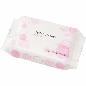 S00424 除菌トイレクリーナー ローズの香り 30パックセット 汎用品 (768-6351) 1セット=30パック(1パック
