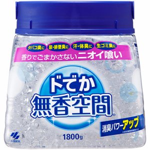 小林製薬 ドでか無香空間 本体 1800g (768-7037) 1セット＝4個