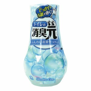 小林製薬 トイレの消臭元 ふんわり清潔せっけん 400ml (766-2140) 1セット＝3個