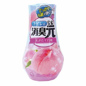 小林製薬 トイレの消臭元 もぎたて白桃 400ml (766-2164) 1セット＝3個